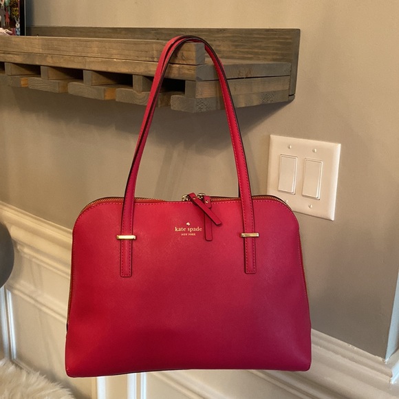 Kate Spade Hot Pink Zipper Dome Satchel - Picture 5 of 9